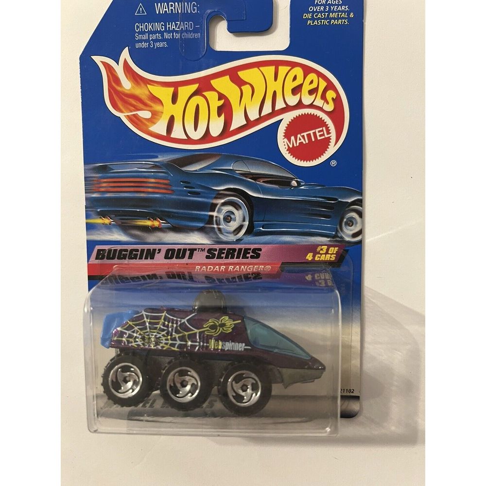 Hot Wheels Buggin' Out Series Radar Ranger Mattel 1:64 Scale Diecast mb721